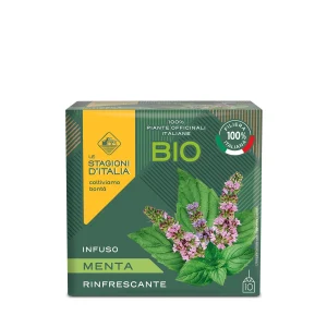 Infuso di Menta Piperita BIO Filiera Italiana – Le Stagioni d’Italia 10 filtri