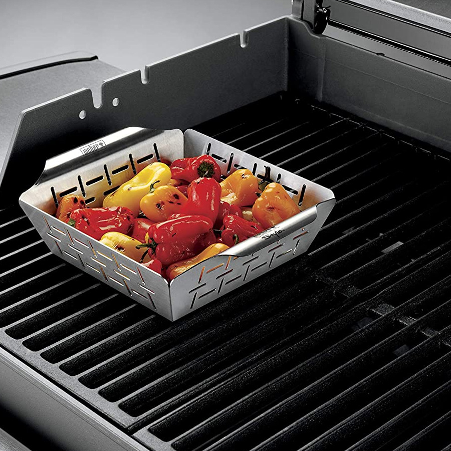 Weber Vassoio di Cottura in Acciaio Inossidabile Piccolo - immagine 2