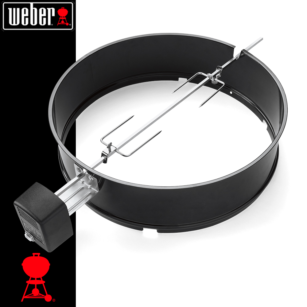 Girarrosto per Barbecue Weber a Carbone 57 Cm