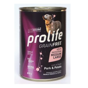 Prolife Adult Maiale e Patate 800g Umido Cane Grain Free